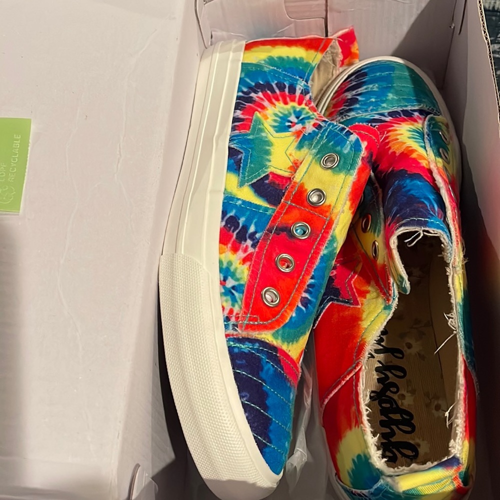 Gypsy Jazz Tie dyed shoes
